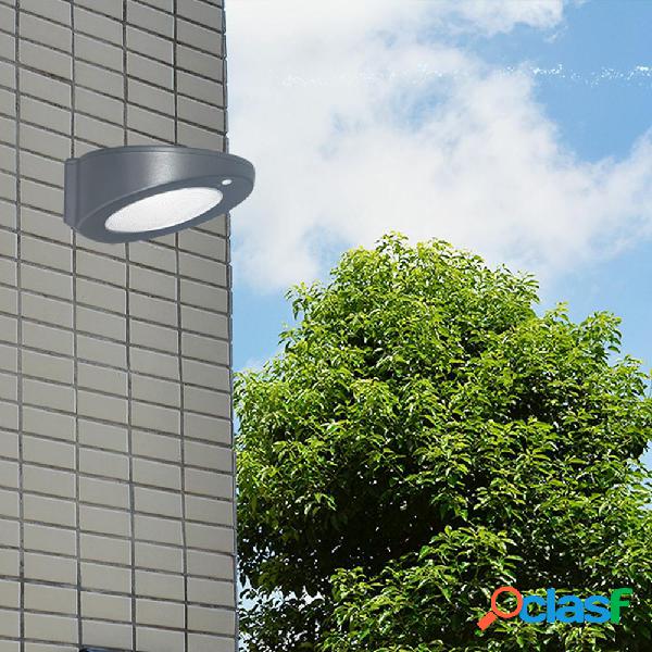 LED ad energia solare PIR Lampada da parete con sensore di