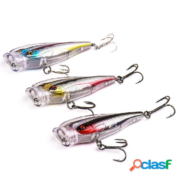 LEO 1PC 7.5CM 12G Popper TORCIA esche esche 3 colori esche