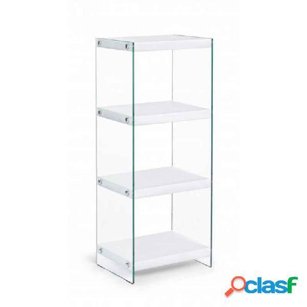 LIBRERIA 4P LINE BIANCO 40x30x100,5 cm