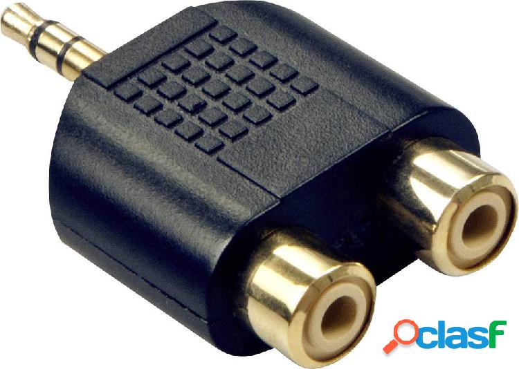 LINDY 35624 LINDY Audio-Adapter 2xRCA f. an 3,5mm m. Audio