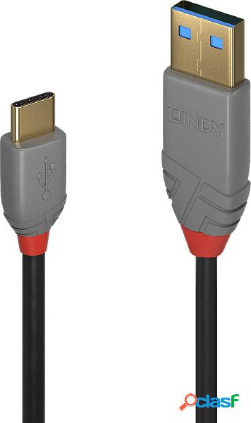 LINDY Cavo USB USB 2.0 Spina USB-A, Spina USB-C™ 2.00 m