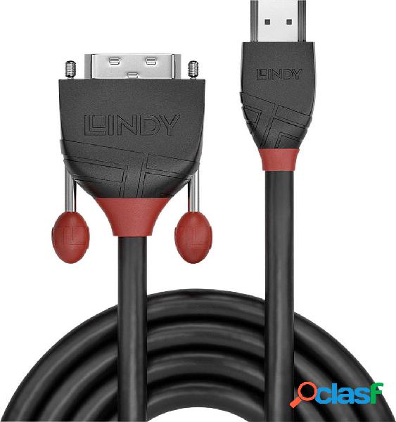 LINDY HDMI / DVI Cavo adattatore Spina HDMI-A, Spina DVI-I