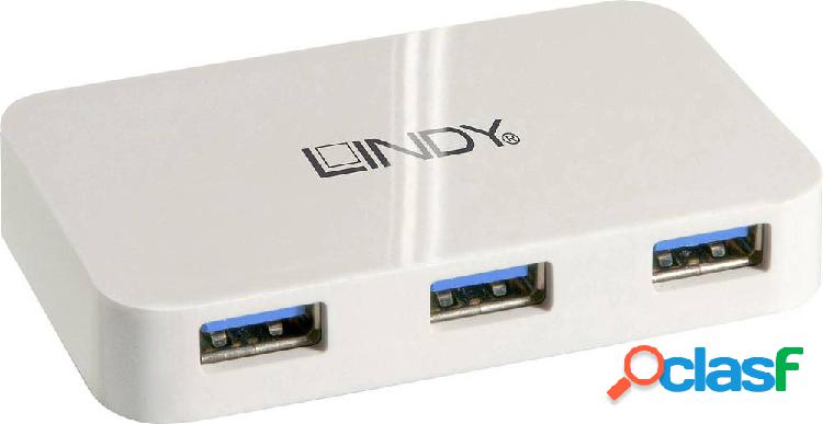 LINDY LINDY USB 3.1/3.0 Hub Basic 4 Port 4 Porte Hub USB 3.0