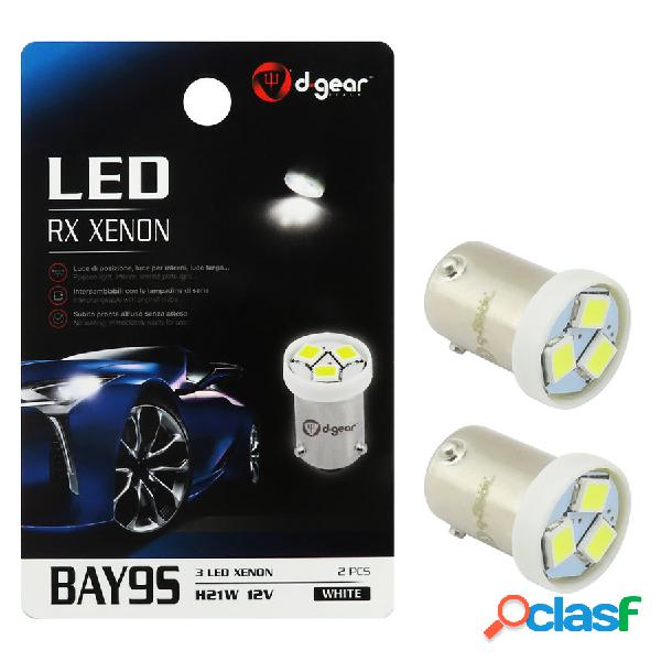 Lampadina BAY9S a led RX Xenon BAY9S