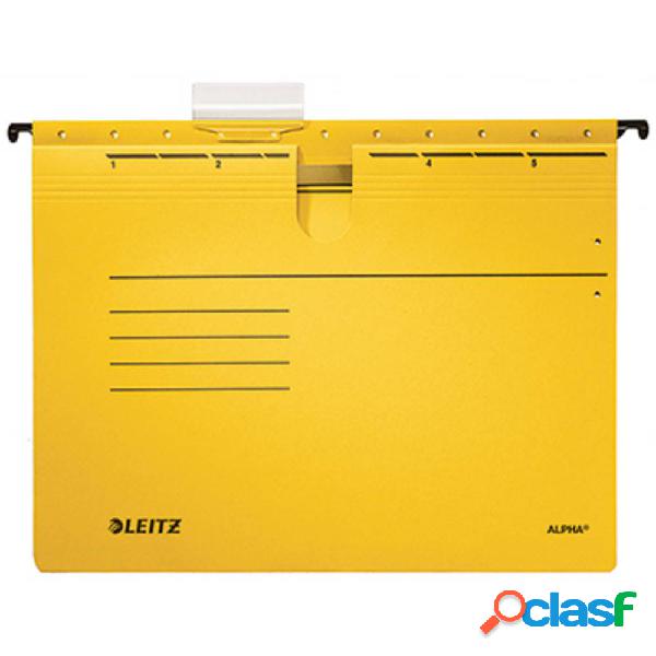 Leitz Fascicolo sospeso Alpha DIN A4 Giallo 19840015 1 pz.