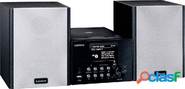 Lenco MC-250BK Sistema stereo Bluetooth, CD, DAB+,