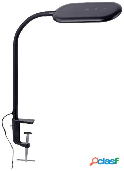 LeuchtenDirekt 14404-18 Lampada LED con morsetto 7.00 W Nero