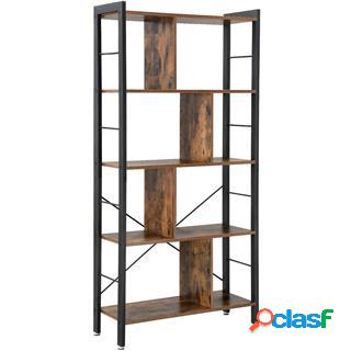 Libreria stile Industrial VALERY, Elegante e Pratica,