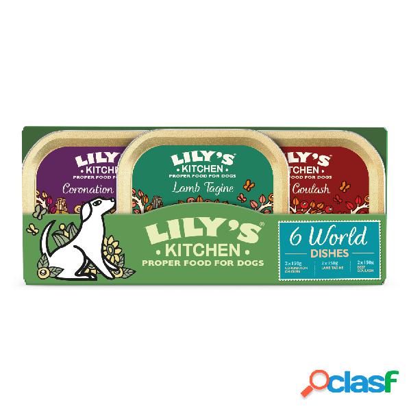 Lily's Kitchen Dog Adult World Dishes 6 x 150 gr