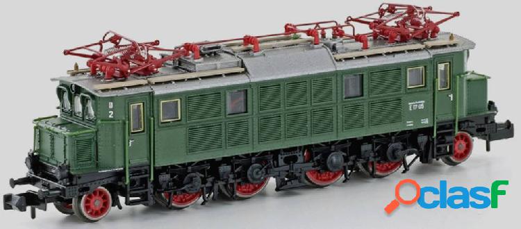 Locomotiva elettrica N BR E17 05 verde di DB Hobbytrain
