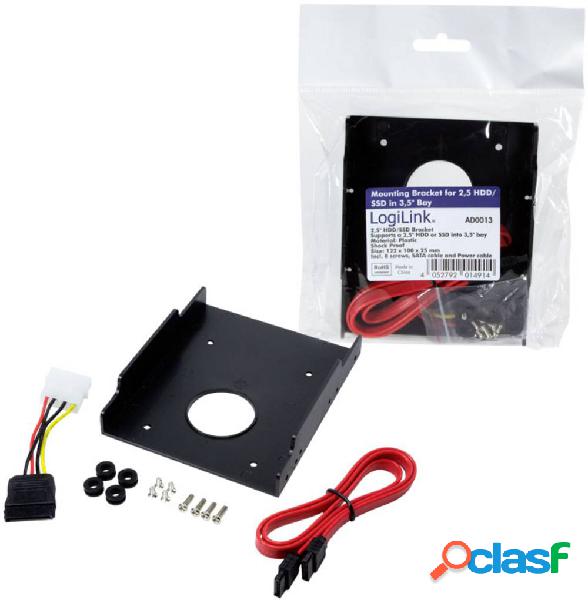 LogiLink AD0013 Telaio per HDD 2,5