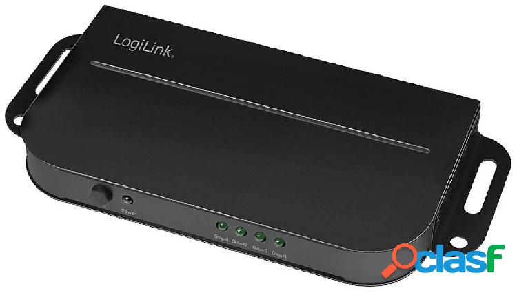 LogiLink CV0143 Distributore, splitter HDMI Contenitore in