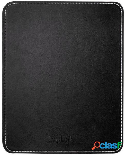 LogiLink ID0150 Mouse Pad Similpelle nero (L x A x P) 220 x