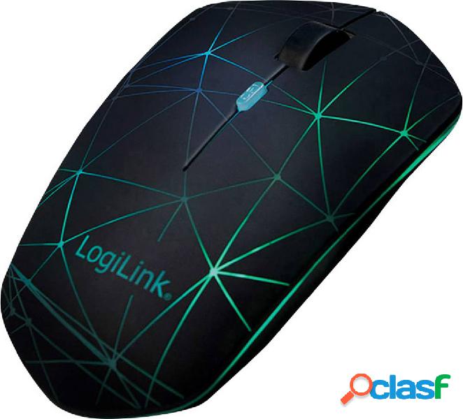 LogiLink ID0172 Mouse wireless Bluetooth® Ottico Nero 3