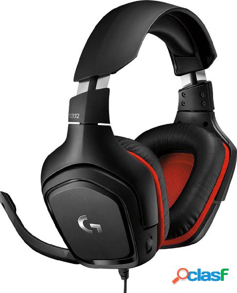 Logitech Gaming G332 Gaming Cuffie Over Ear Stereo Nero,