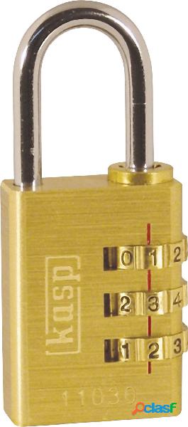 Lucchetto Kasp K11030D Oro - Giallo Serratura a combinazione