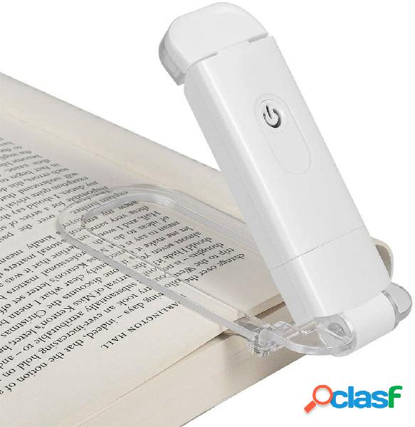 Luce da lettura per libri ricaricabile USB Luminosità