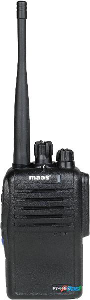 MAAS Elektronik PT-666-D 3675 Radio PMR portatile