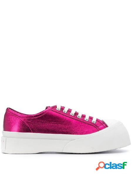 MARNI SNEAKERS DONNA SNZW003020P376500C53 PELLE FUCSIA