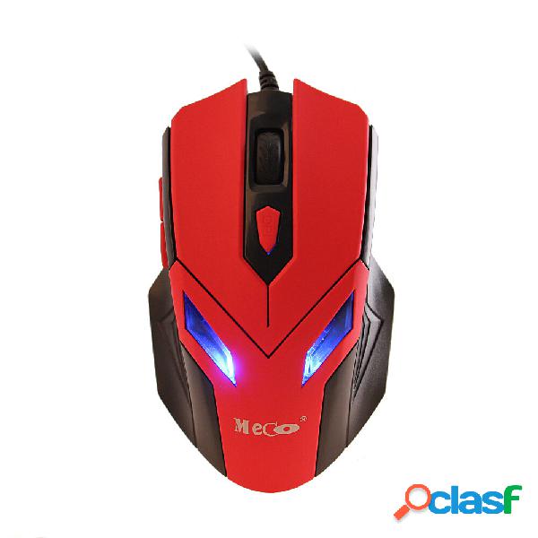 MECO YX-096 Mouse LED Mouse ottico retroilluminato DPI