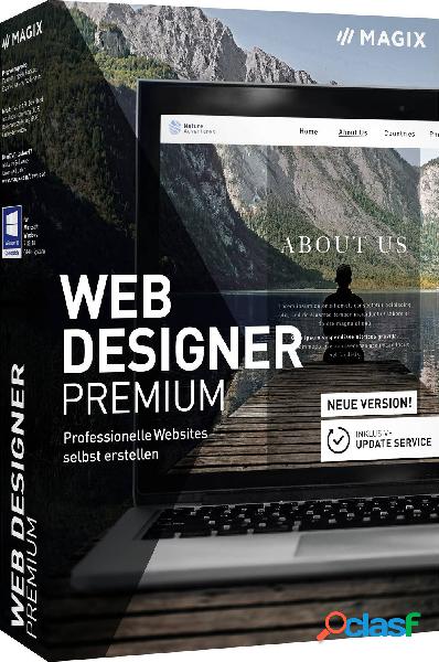 Magix Web Designer Premium Versione completa, 1 licenza