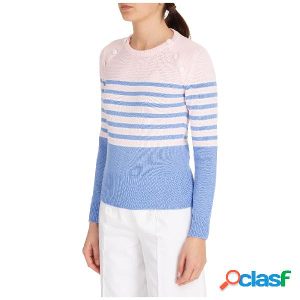 Maglione maglia donna girocoll sailor mood