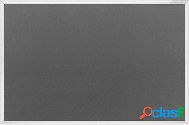 Magnetoplan 1412001 Bacheca Blu reale, Grigio Feltro 1500 mm