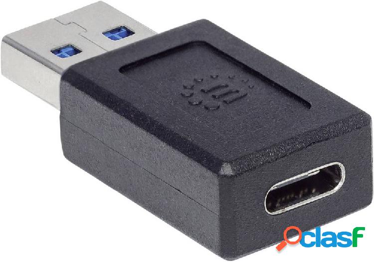 Manhattan USB 3.2 Gen 2 (USB 3.1 Gen 2) Adattatore [1x Spina