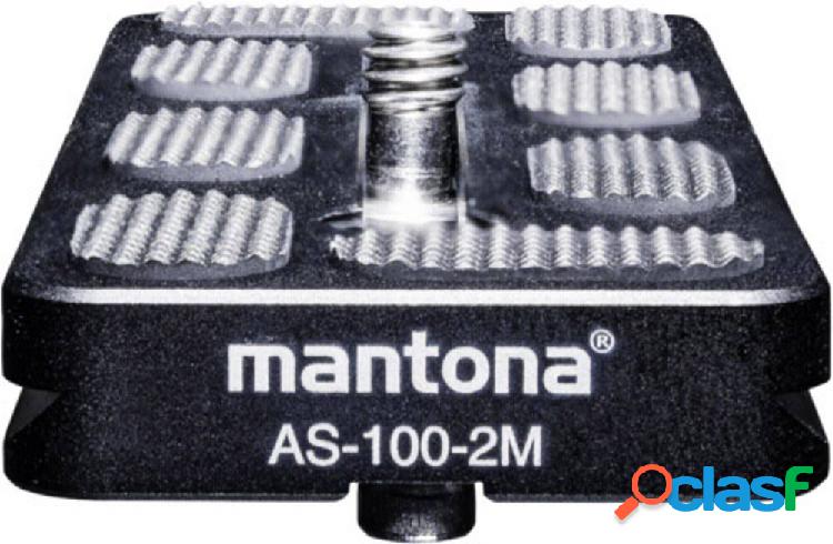 Mantona mantona AS-100-2M Schnellwechselplatte Piastra