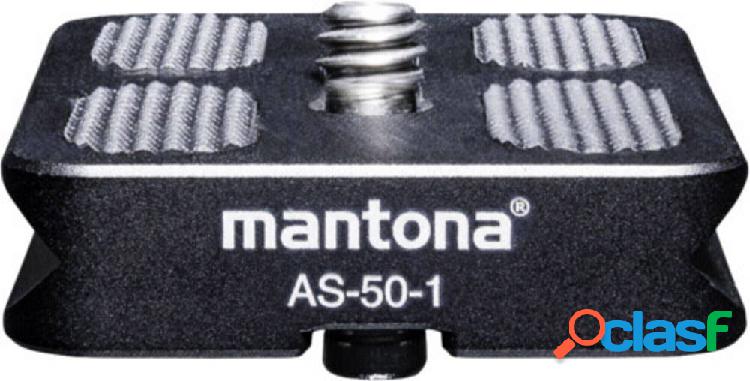 Mantona mantona AS-50-1 Schnellwechselplatte Piastra cambio