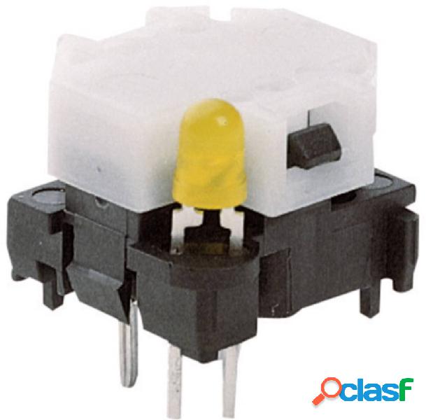 Marquardt 6425.5111 Pulsante 28 V 0.1 A 1x Off / (On)