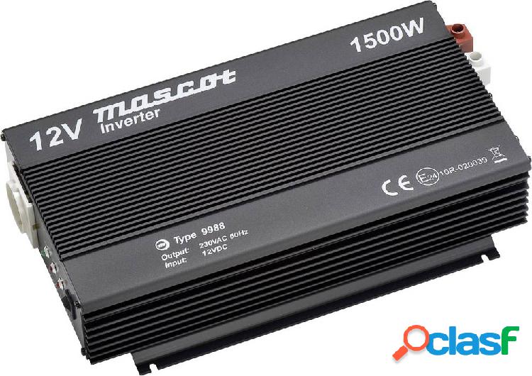 Mascot Inverter 9988 1500 W 12 V/DC - 230 V/AC