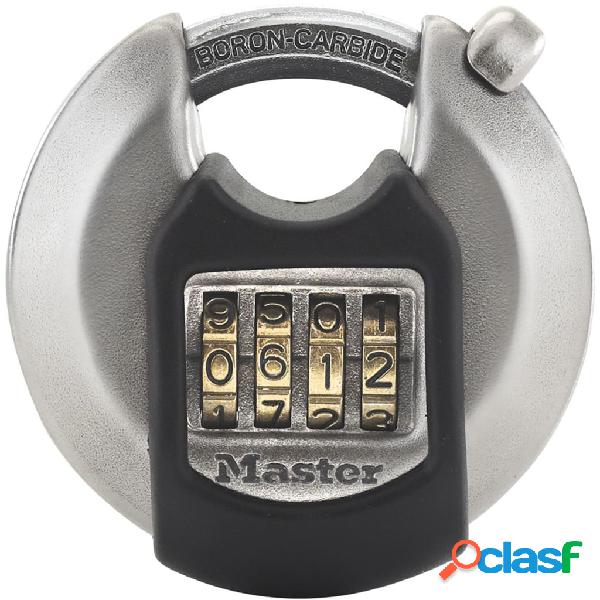 Master Lock Lucchetto a Disco Excell in Acciaio Inox 70 mm