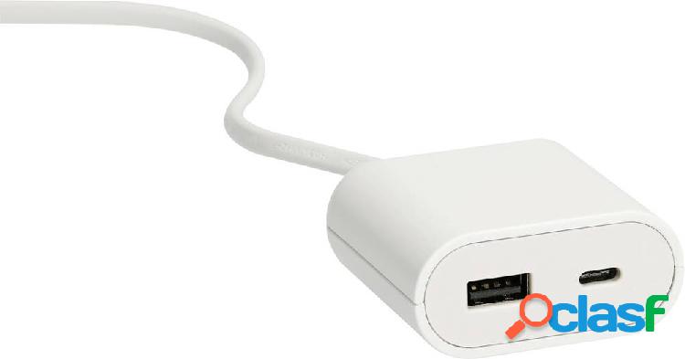 Max Hauri AG 163801 Caricatore USB Presa di corrente