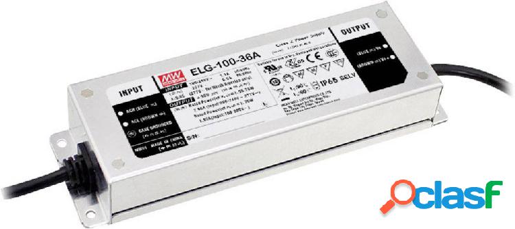 Mean Well ELG-100-42DA-3Y Driver per LED Corrente costante,