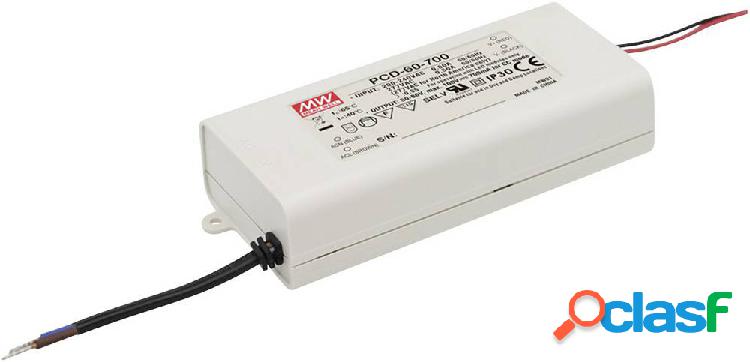 Mean Well PCD-60-1750B Driver per LED Corrente costante 60 W