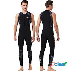 Mens 3mm Sleeveless Wetsuit Diving Suit SCR Neoprene