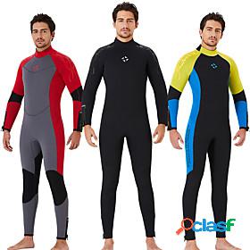 Mens 5mm Full Wetsuit Diving Suit SCR Neoprene Stretchy