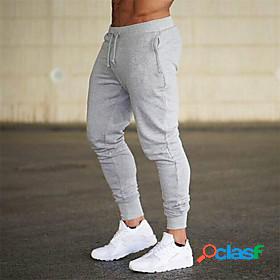 Mens Athleisure Pants Chinos Full Length Pants Micro-elastic