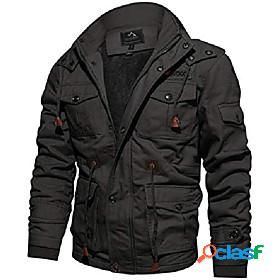Mens Autumn / Fall Winter Military Tactical Jacket Hiking