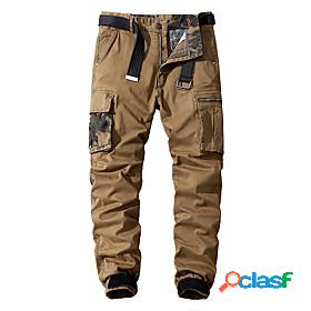 Mens Casual / Sporty Sporty Multiple Pockets Pants Trousers