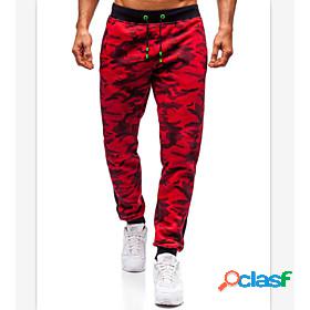 Mens Casual / Sporty Streetwear Classic Floral Leg