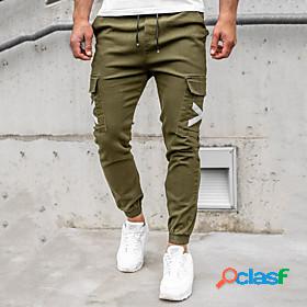 Mens Casual / Sporty Streetwear Drawstring Pocket Jogger