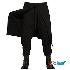 Mens Exaggerated Sweatpants Full Length Pants Daily Solid