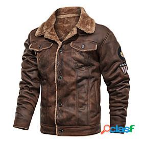 Mens Jacket Winter Daily Regular Coat Regular Fit Casual