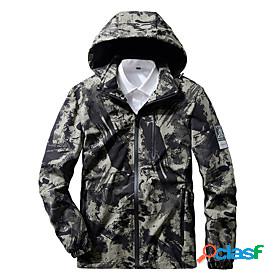 Mens Outdoor Jacket Fall Winter Daily Outdoor Regular Coat