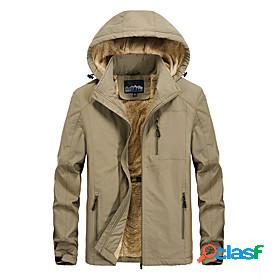 Men's Outdoor Jacket Fall Winter Street Outdoor Regular Coat