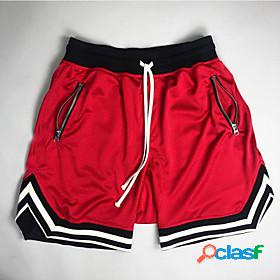 Mens Running Shorts Sports Outdoor Shorts Bottoms Split