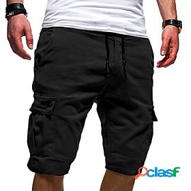 Mens Shorts Chino Pocket Shorts Short Pants Inelastic Casual