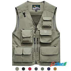 Men's Sleeveless Fishing Vest Hiking Vest Work Vest Vest /